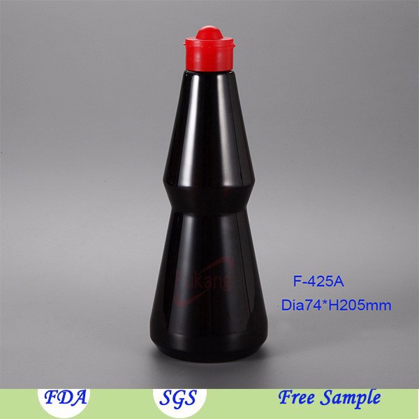 425ml PET塑料油醋瓶酱汁调味瓶厨房用