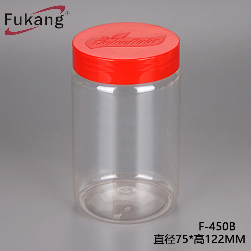 直圆形玩具塑料罐 1600ml透明糖果罐 pet食品级塑料瓶