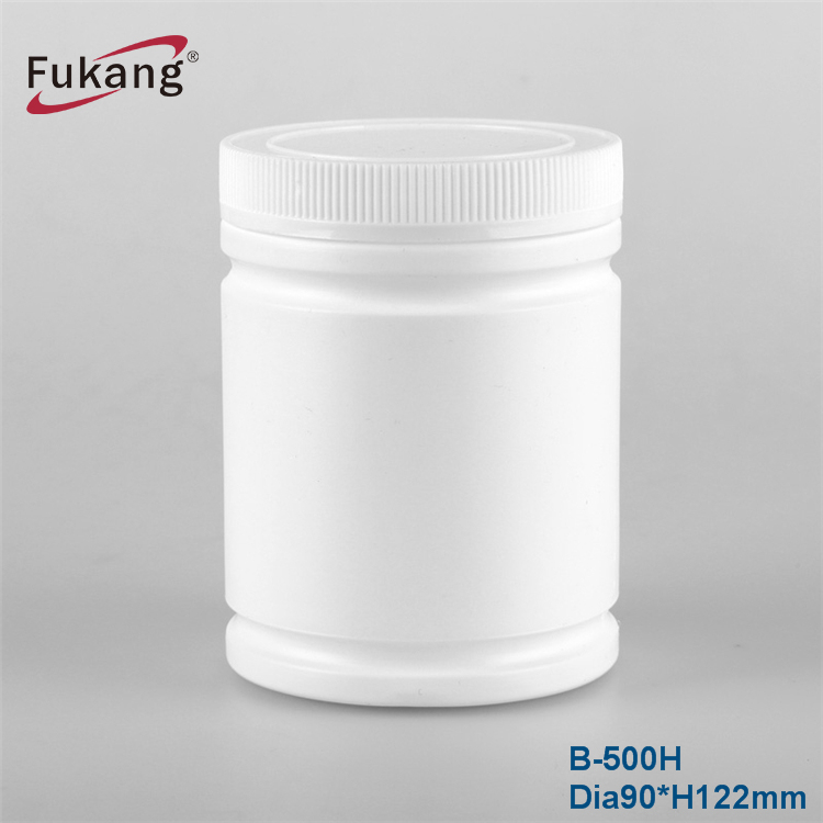 现货批发 500ML鱼药瓶 狗粮宠物食品鱼料瓶 粉末瓶 500ML鱼药瓶