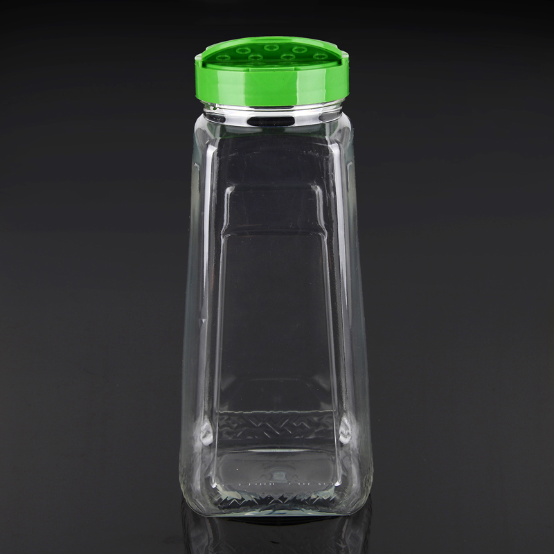 1100cc方型蝴蝶蓋塑料調味瓶