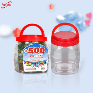 大容量2500ml方形透明塑料PET罐