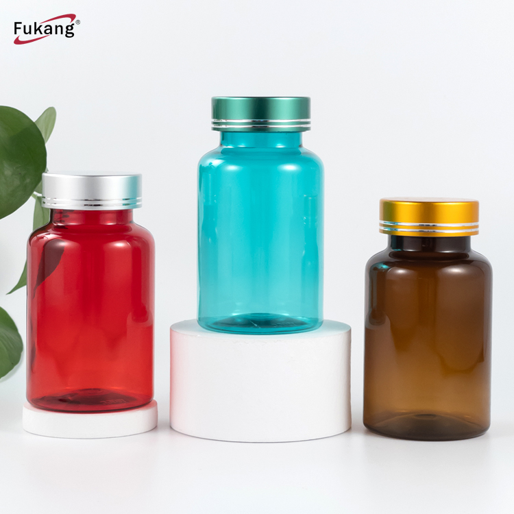 150ml膠囊瓶子 可定制各種顏色pet瓶 壓片糖果包裝瓶