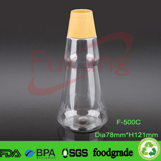 1000ml食用油塑料PET透明瓶，1L雞汁瓶