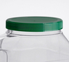 定制新设计的带有绿色手柄盖的塑料PVC香料瓶