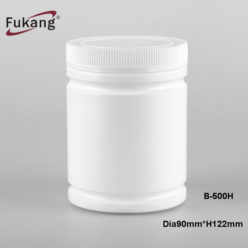 现货批发 500ML鱼药瓶 狗粮宠物食品鱼料瓶 粉末瓶 500ML鱼药瓶