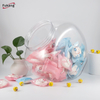 厂家直供5000ml糖果塑料罐 心形玩具包装罐 数据线包装罐子 pet透明瓶