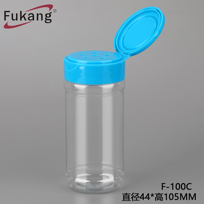 100毫升食品瓶PET塑料胡椒調味罐
