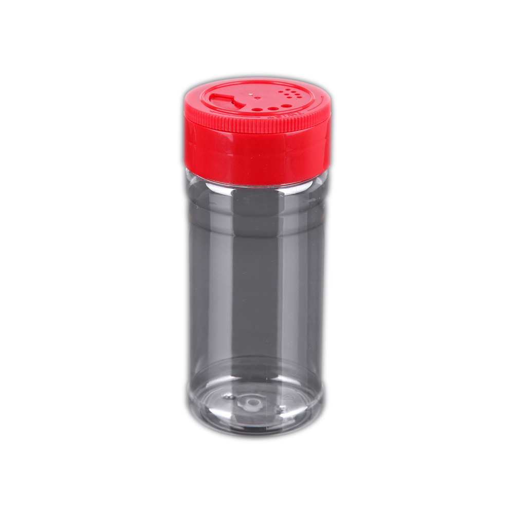 批發鹽胡椒瓶/ PET透明鹽胡椒塑料瓶，200ml塑料調味瓶