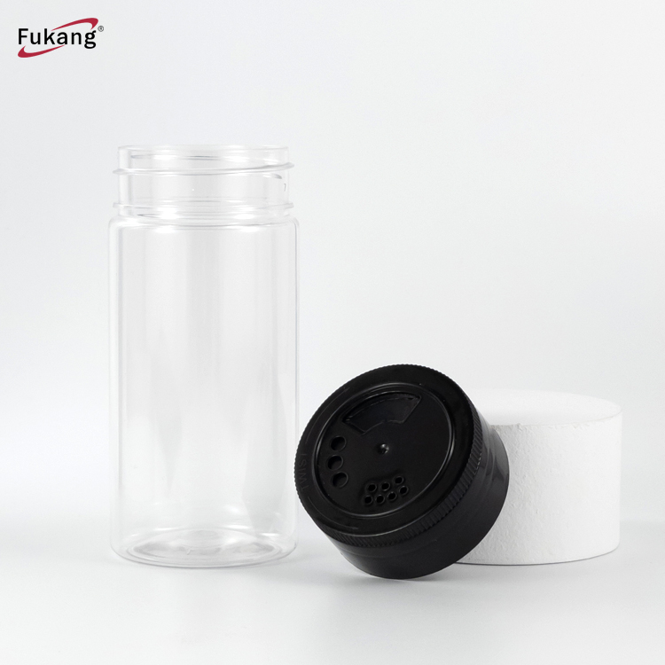 廠家直供100ml調味品瓶子 pet透明塑料瓶 食品級廚房收納罐